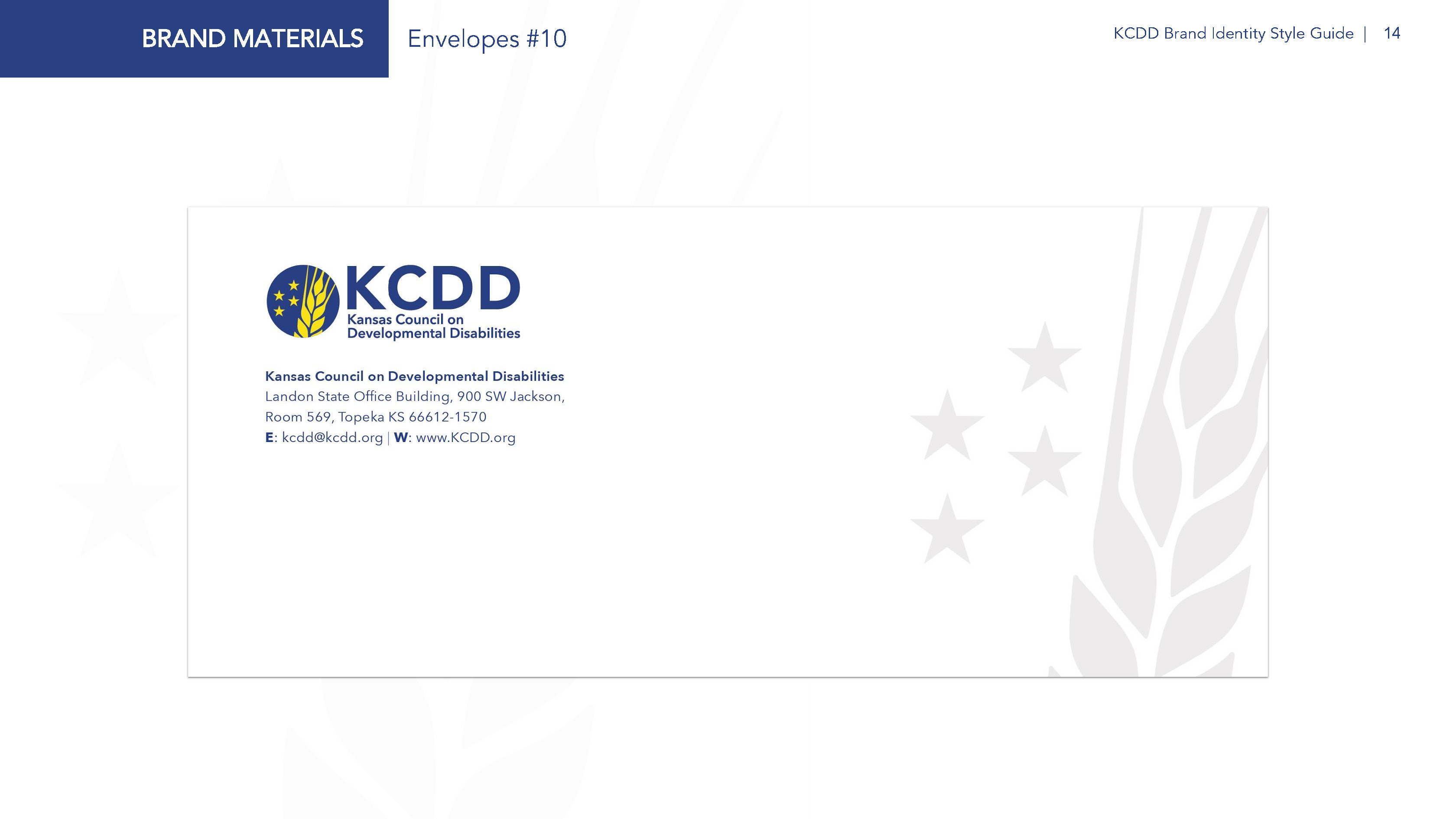 KCDD - KCDD Brand Identity Style Guide Page 14 - New Minds Group