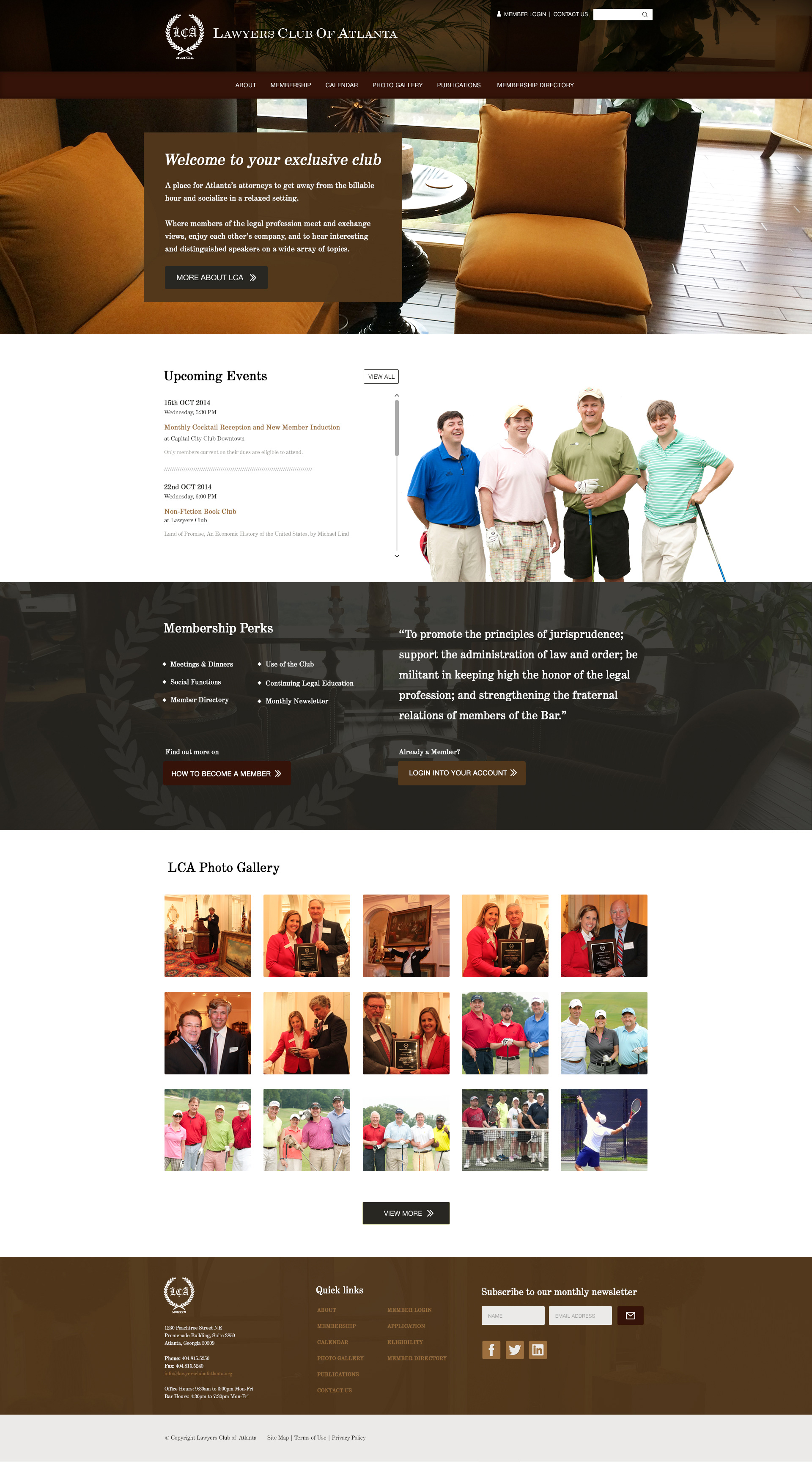 Lawyers Club of Atlanta - Lawyers Club of Atlanta Homepage - New Minds Group