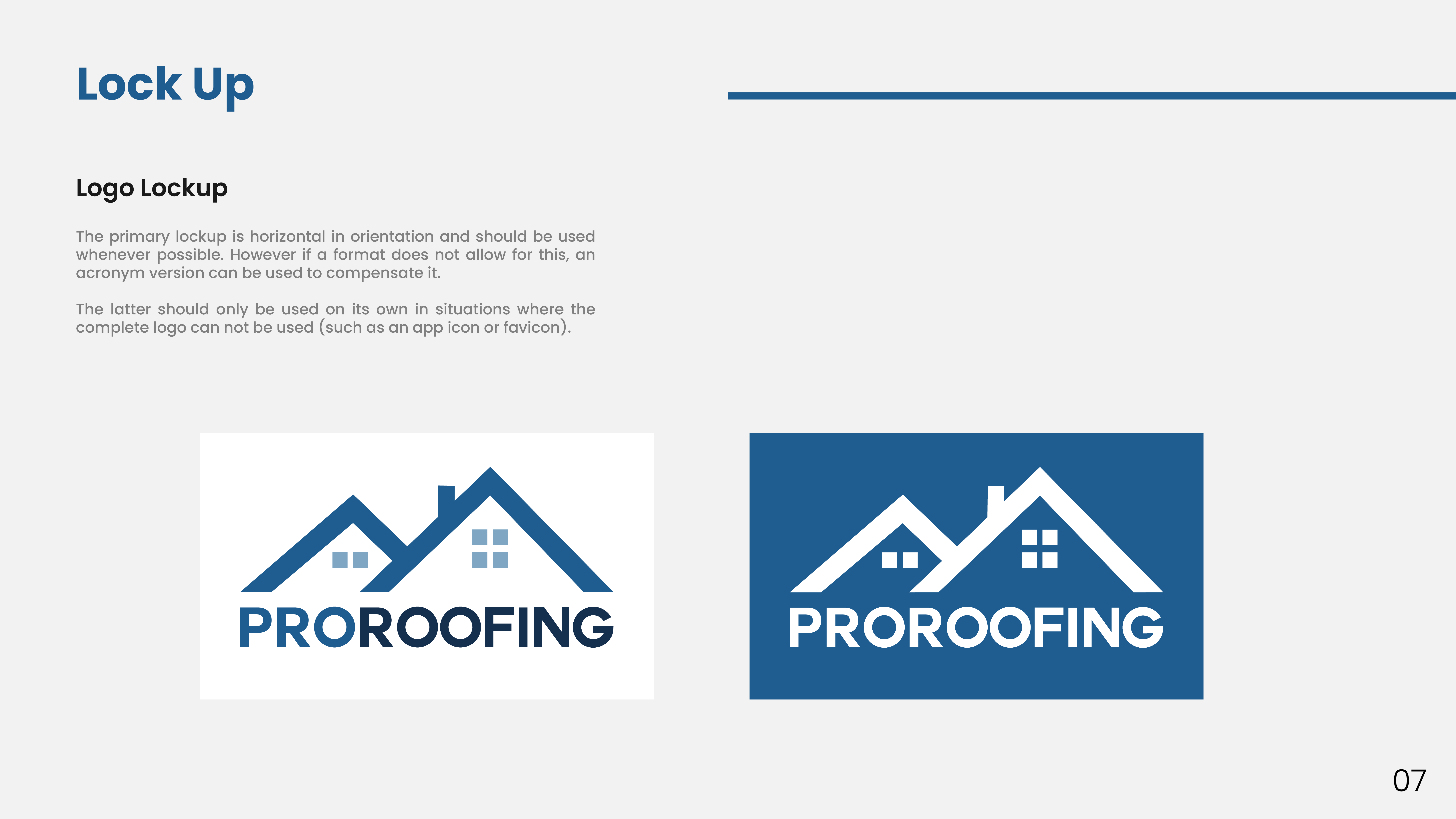 Pro Roofing - Pro roofing Brand Guidelines 09 - New Minds Group