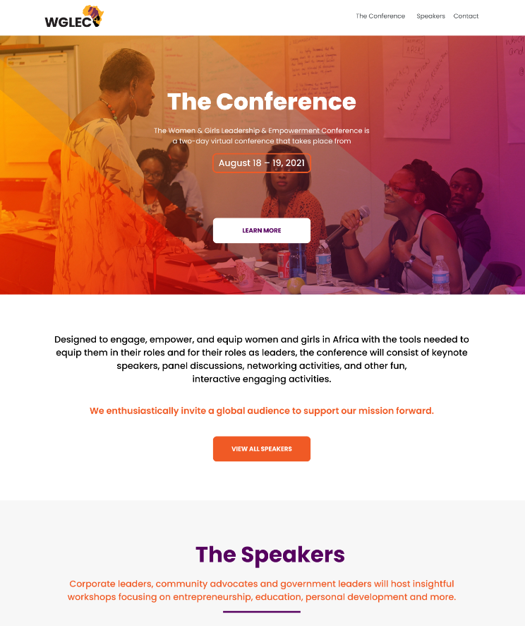 Women and Girls Leadership and Empowerment Conference - The Conference - New Minds Group