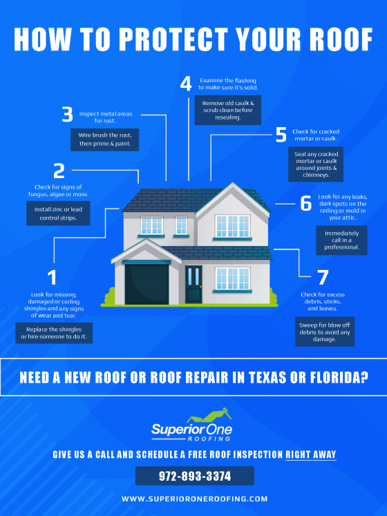 Superior One Roofing - sor graphic1 howtoprotectyourroof - New Minds Group